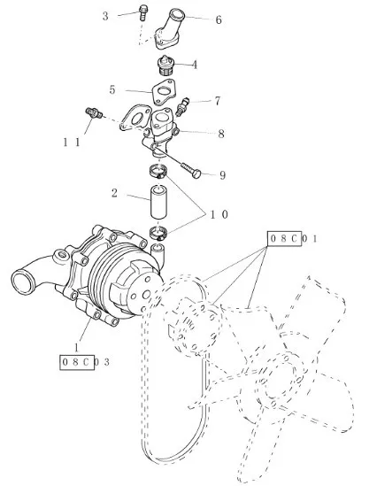 87800118 - Водяной насос